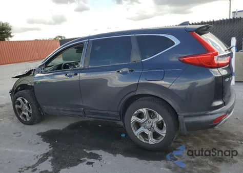 2017 Honda Cr-V Exl из США, поврежденный, VIN 7FARW1H84HE014345